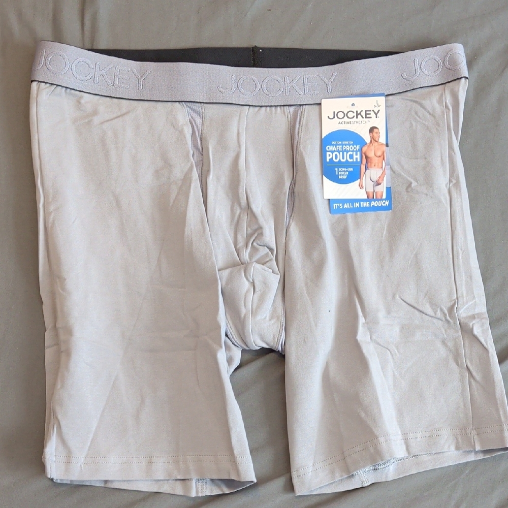 Chafe Proof Pouch Microfiber Boxer Brief - Size L ( 36"-38" )